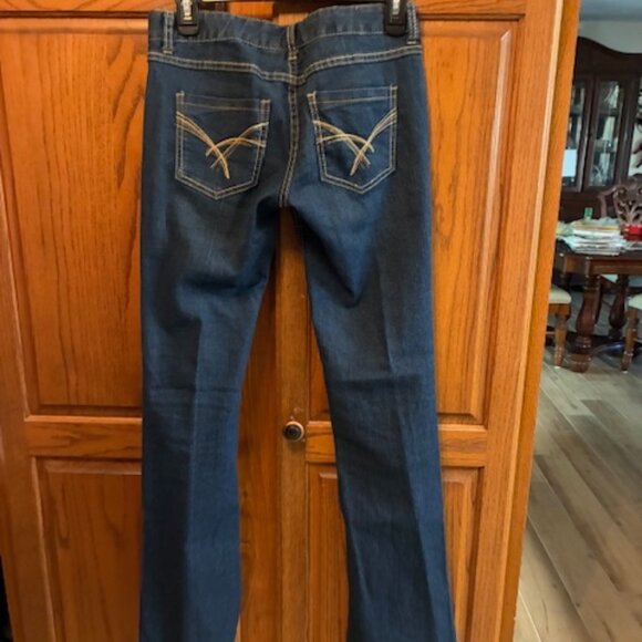 Red Camel Girls Hip Hugger Blue Jeans Juniors size 3 - Picture 2 of 4